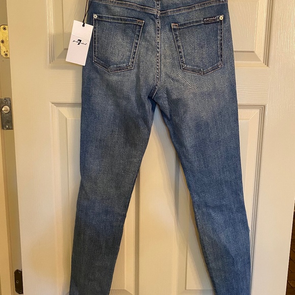 Seven (7 for All Mankind) High Waist Skinny Jeans - Picture 3 of 3